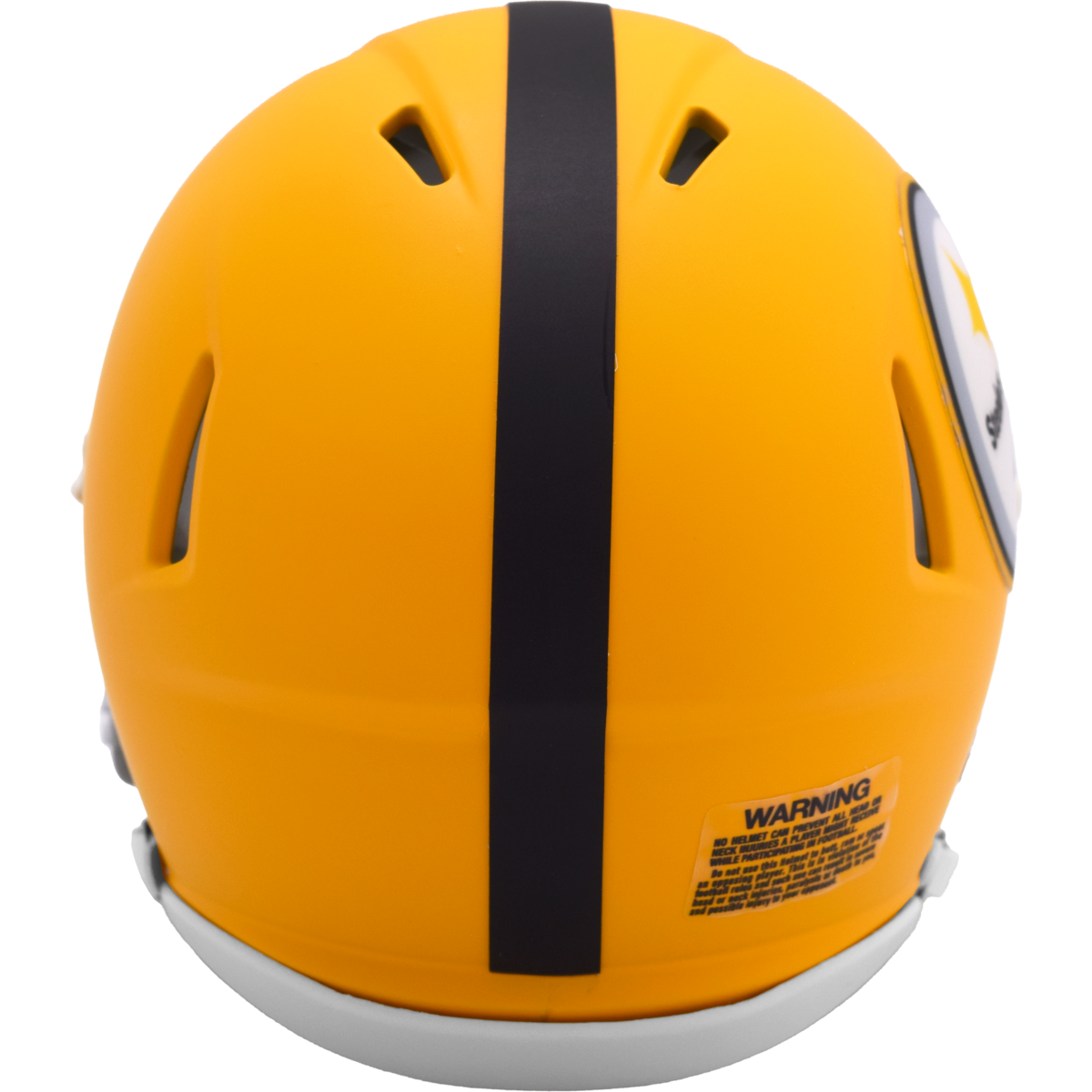 Casco Mini Speed Riddell Alternativo 25 Pittsburgh Steelers