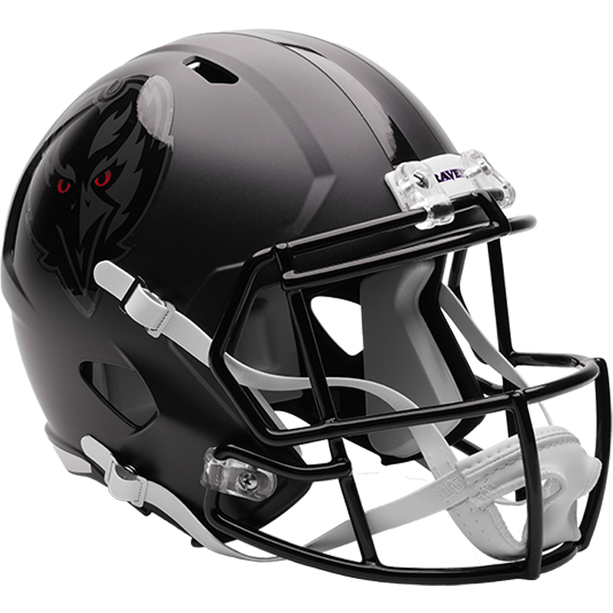 Casco Réplica Speed Riddell Alt 26 Baltimore Ravens Darkness Helmet