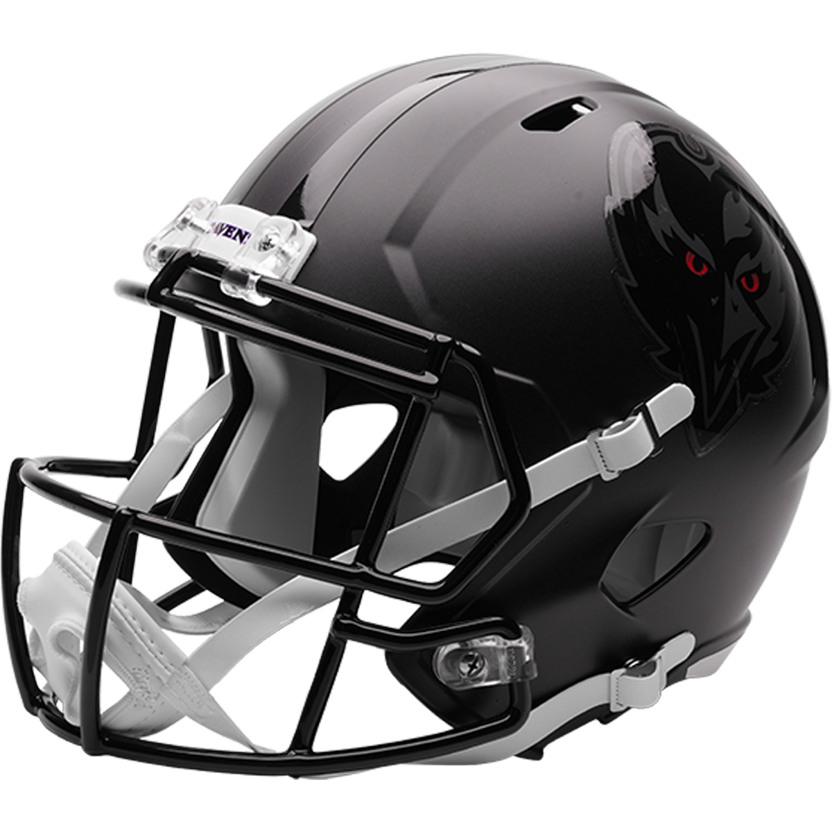 Casco Réplica Speed Riddell Alt 26 Baltimore Ravens Darkness Helmet