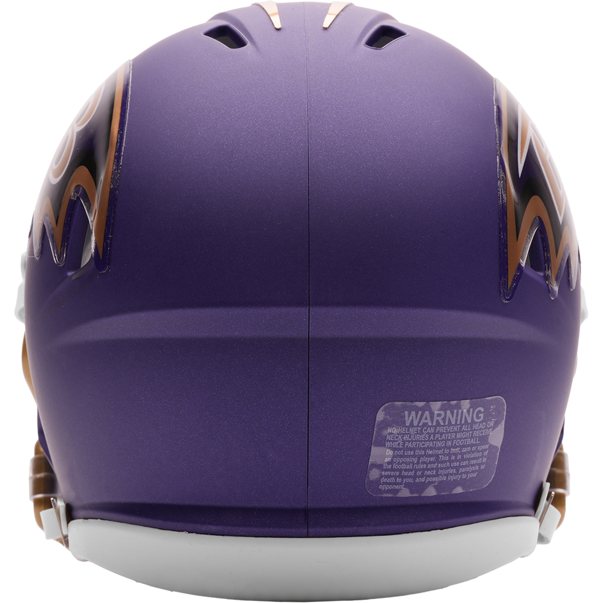 Casco Mini Speed Riddell Alternativo Purple Rising 26 Baltimore Ravens