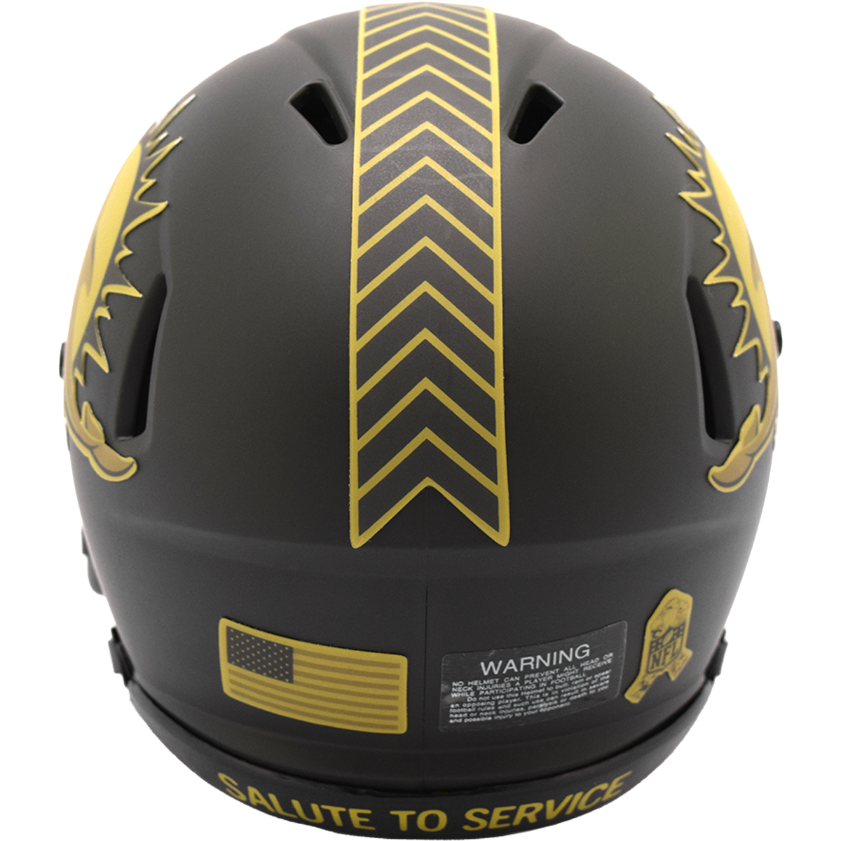 Casco Mini Speed Salute To Service 25 NFL Dolphins