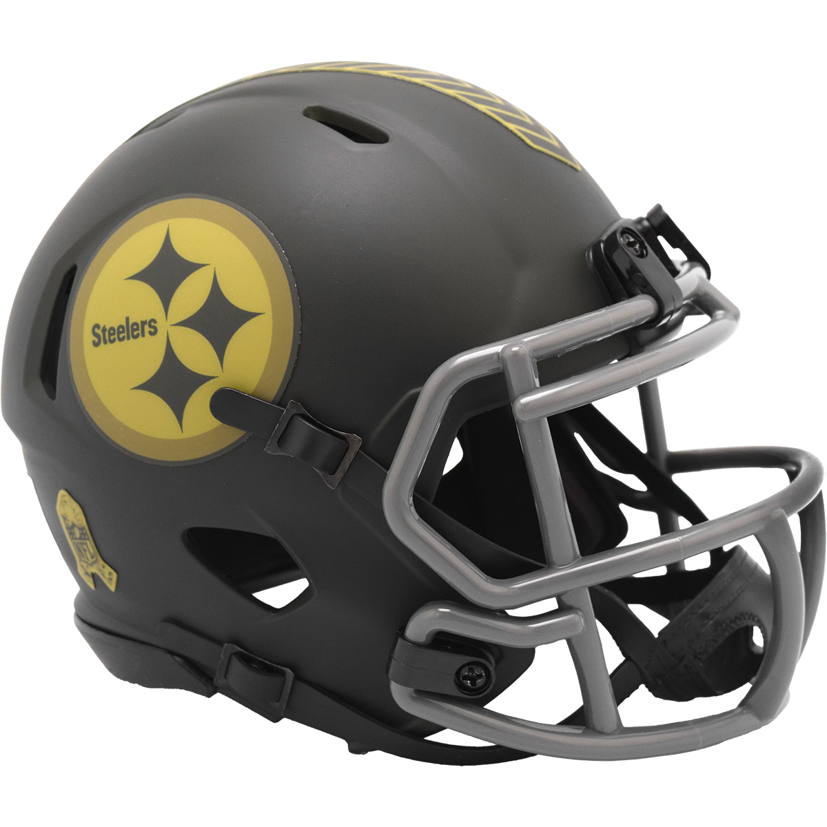 Casco Mini Speed Salute To Service 25 NFL Steelers