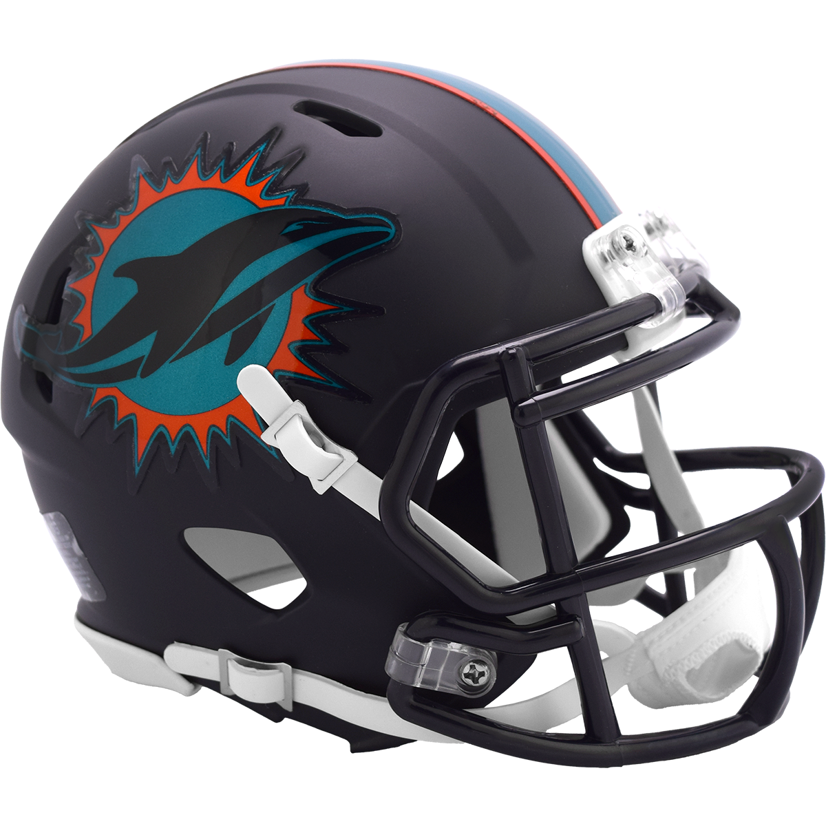 Casco Mini Speed Riddell Rivalries 25 NFL Miami Dolphins