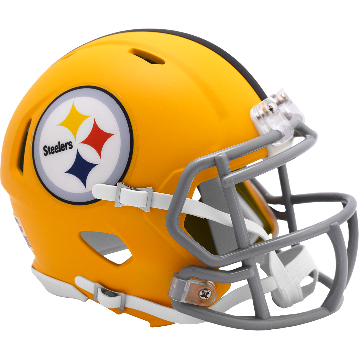 Casco Mini Speed Riddell Alternativo 25 Pittsburgh Steelers