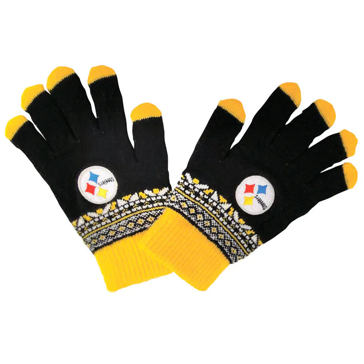 Guantes NFL 22 Winter Unitalla Gloves Steelers
