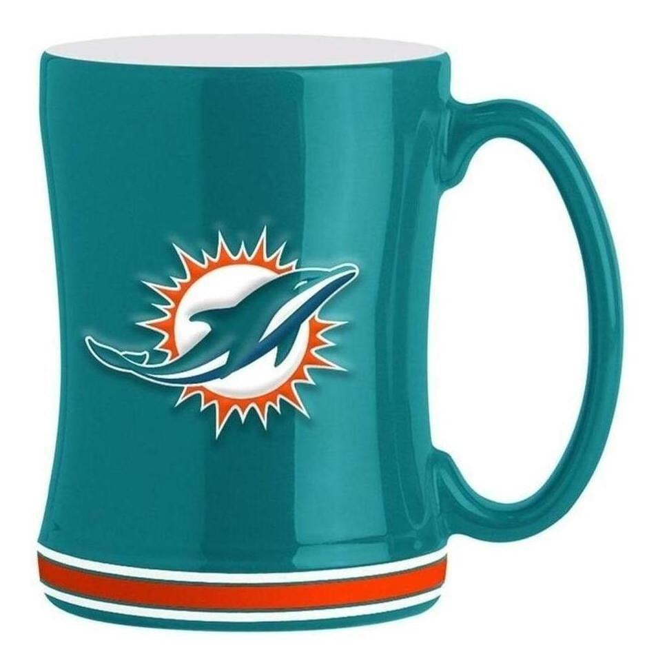 Taza Relief 14oz Dolphins