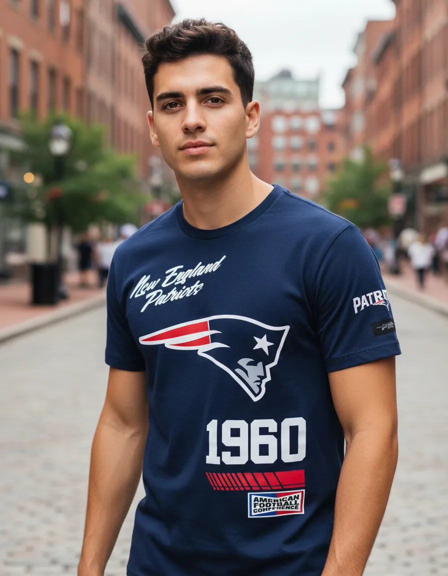 Playera Fast Lane Pro Standard NFL New England Patriots