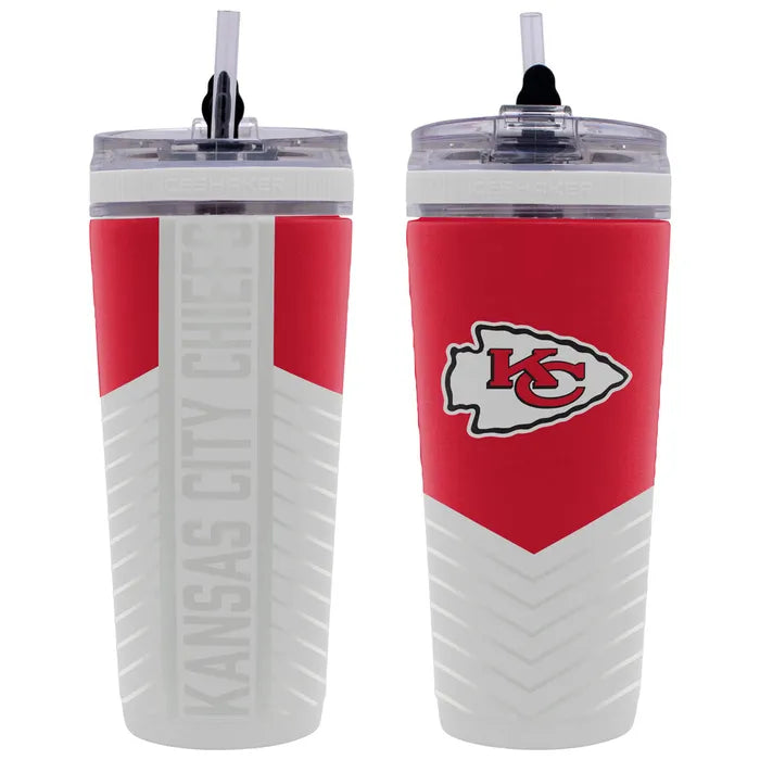 Termo Shaker Steel Flex Ice 4D 769ml NFL Kansas City Chiefs