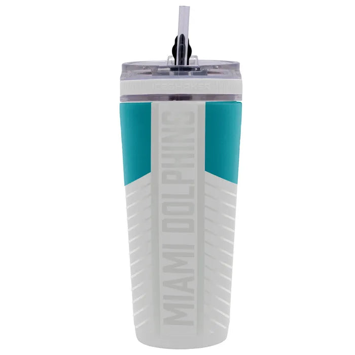 Termo Shaker Steel Flex Ice 4D 769ml NFL Miami Dolphins