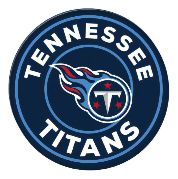 Imán Set Acrylic NFL Titans WinCraft