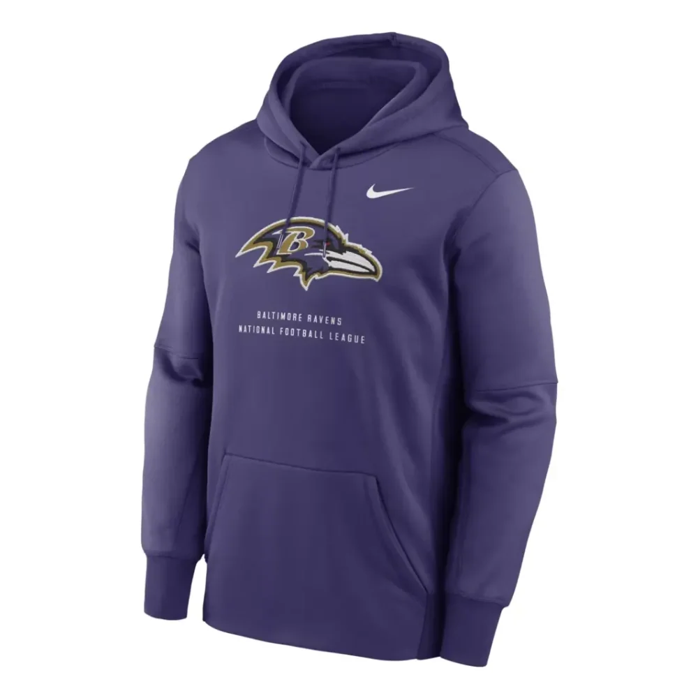 Sudadera Nike Therma 26 Hoodie Baltimore Ravens