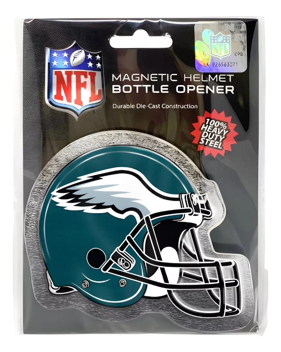 Iman Destapador Casco Bottle Opener Party Animal Nfl Eagles