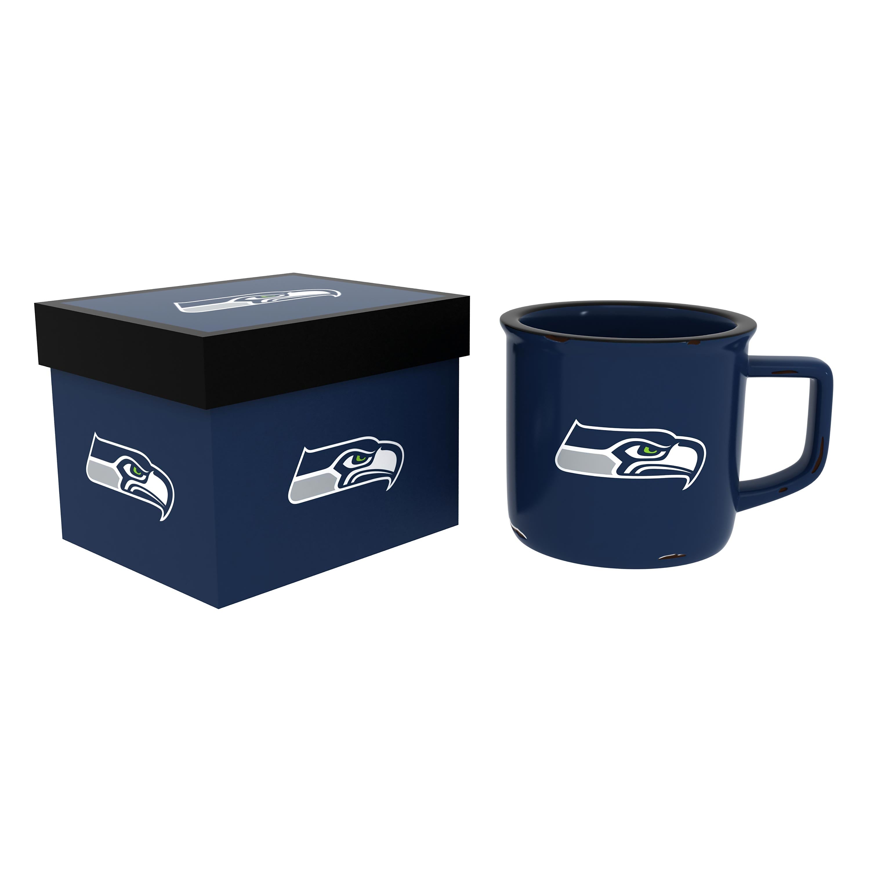 Taza De Cerámica Evergreen Camp Cup 400ml Seahawks - NERIAS DEPORTES