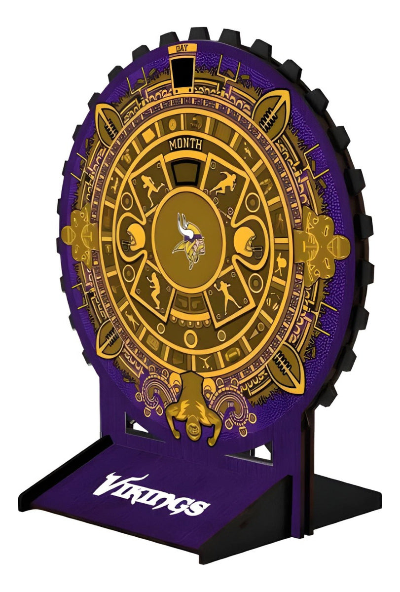 Calendario Circle Desktop Vikings