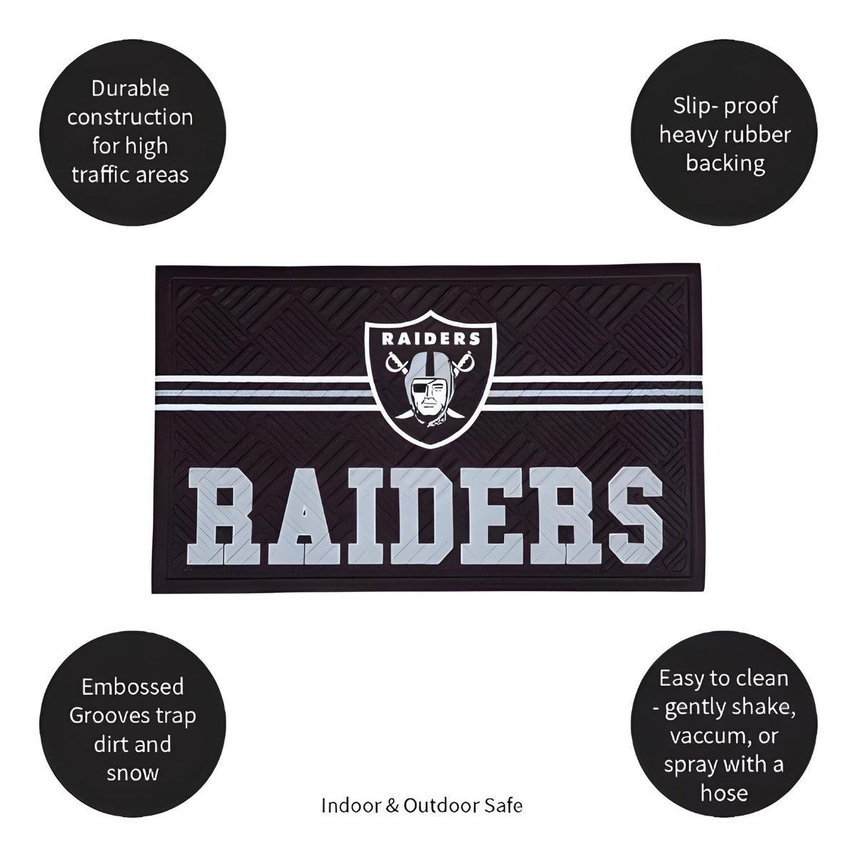 Tapete Cross Nfl Raiders