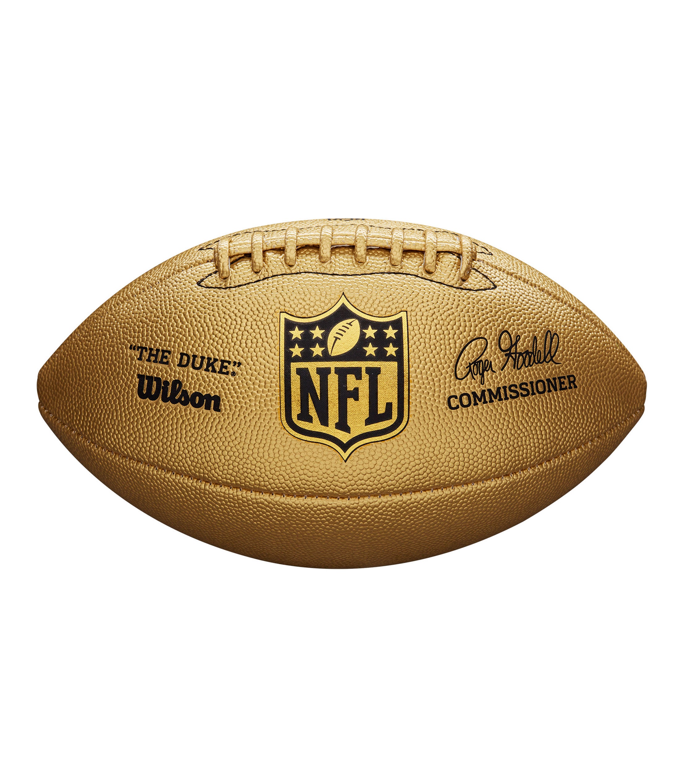 Balón Wilson NFL The Duke Metallic Gold - NERIAS DEPORTES
