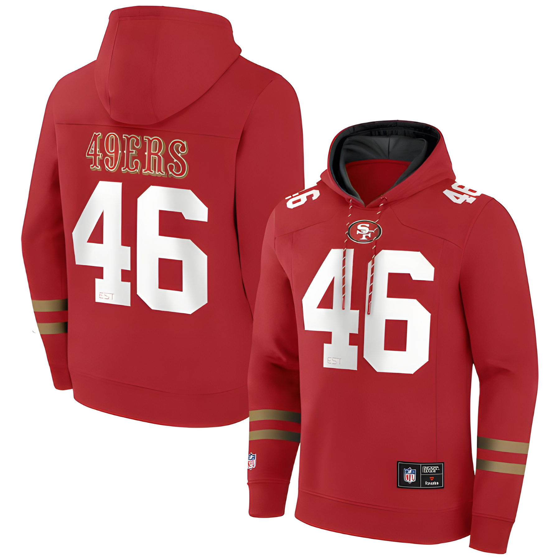 Sudadera Jersey Hoodie 49ERS