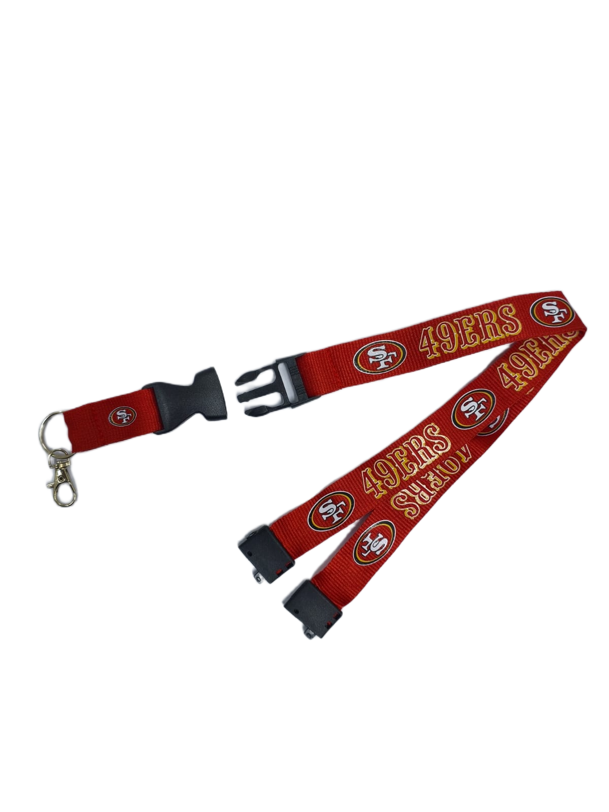 Correa Lanyard Cinta Para Llaves Llavero Gafete Wincraft 26 NFL 49ers