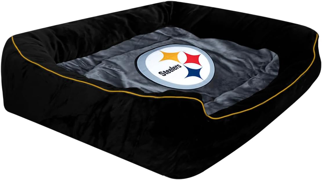 Cama Para Mascota Afelpada NFL 26 Pittsburgh Steelers