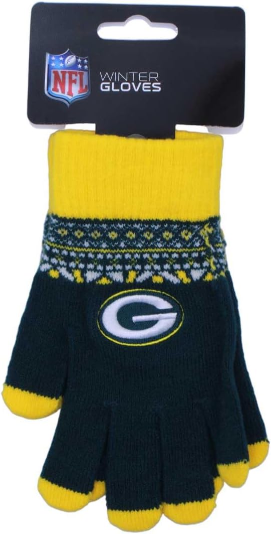 Guantes NFL 22 Winter Unitalla Gloves Packers