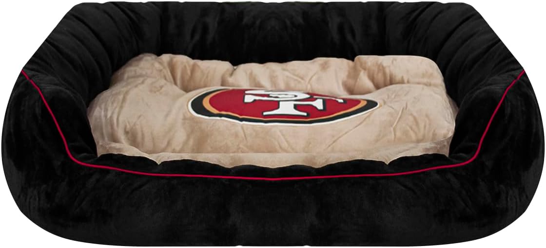 Cama Para Mascota Afelpada NFL 26 San Francisco 49ers