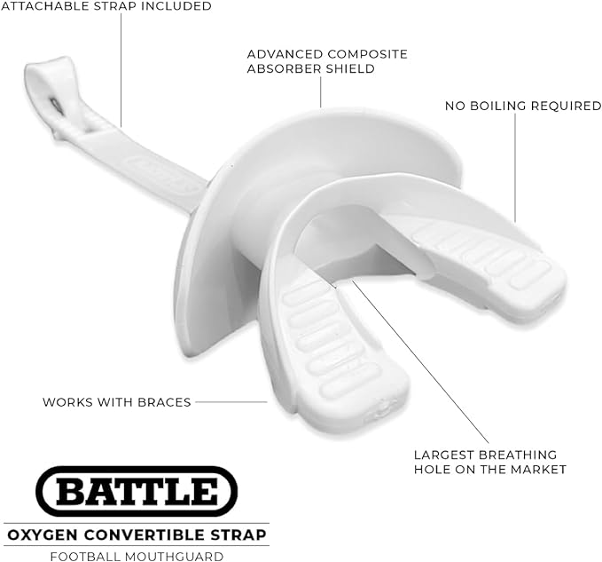 Protector Bucal Battle Sports Oxygen Prism - NERIAS DEPORTES
