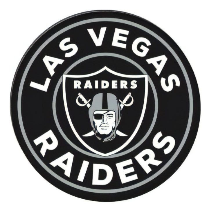 Imán Set Acrylic NFL Raiders WinCraft