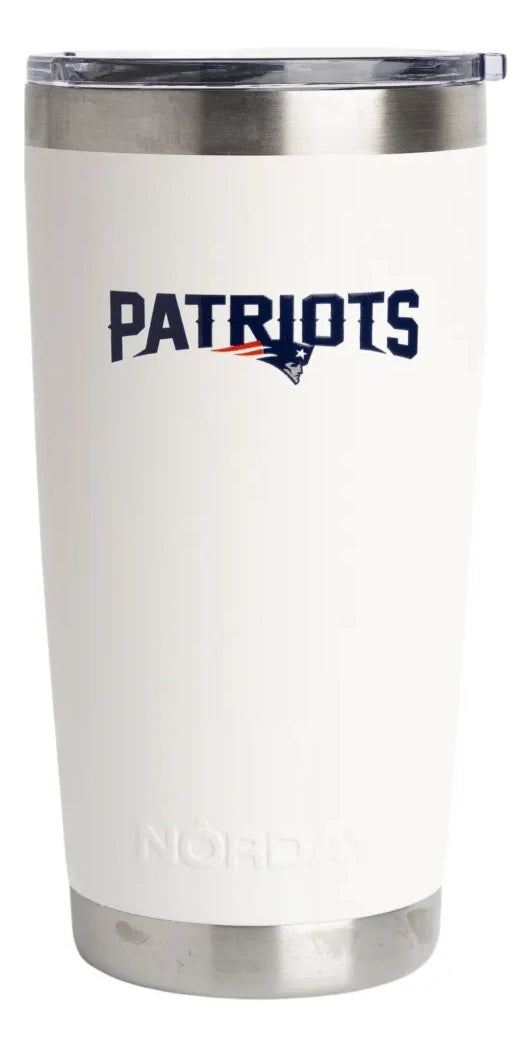 Termo Norday 20 Onzas Con Popote NFL New England Patriots