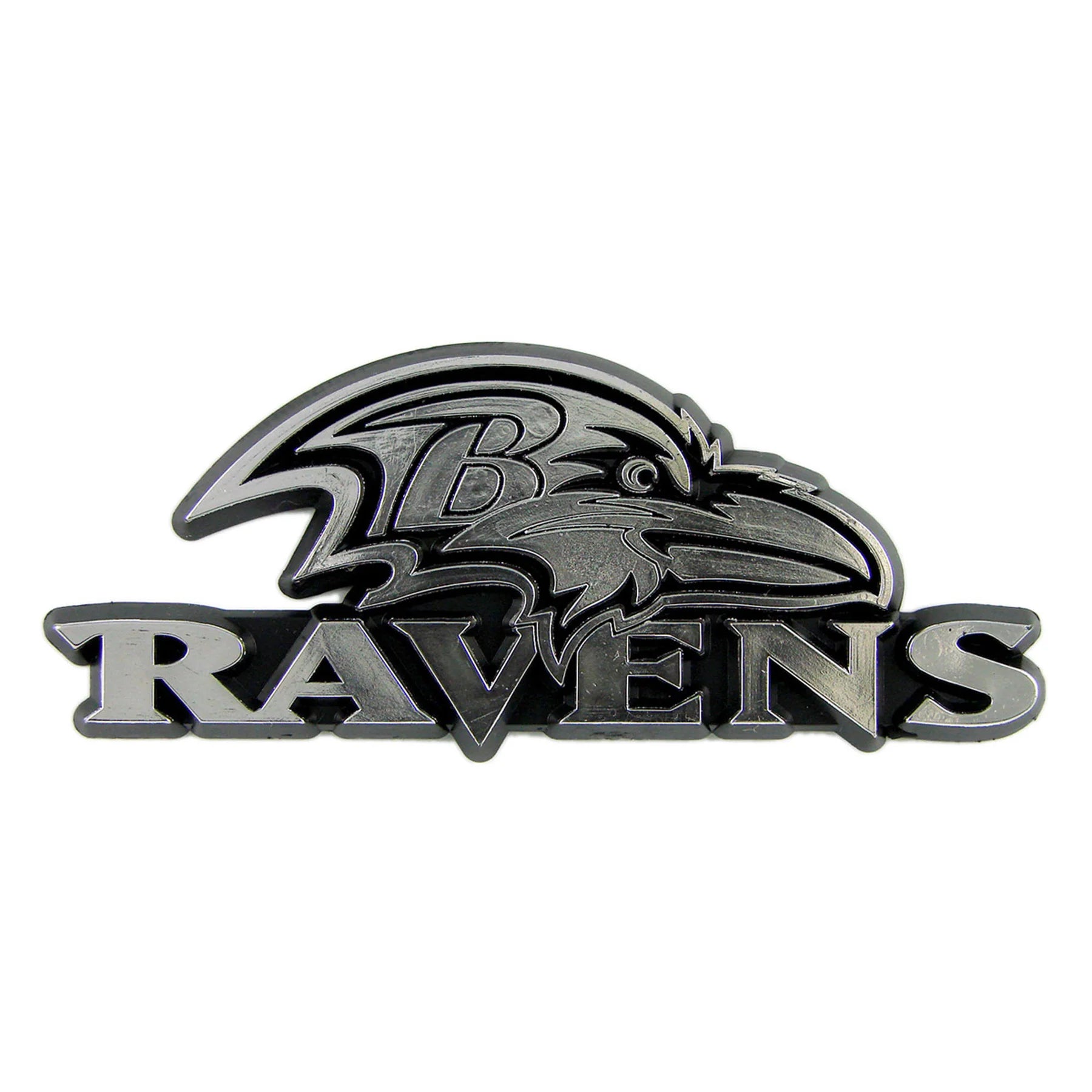 Auto Emblema Plástico Logo NFL Baltimore Ravens