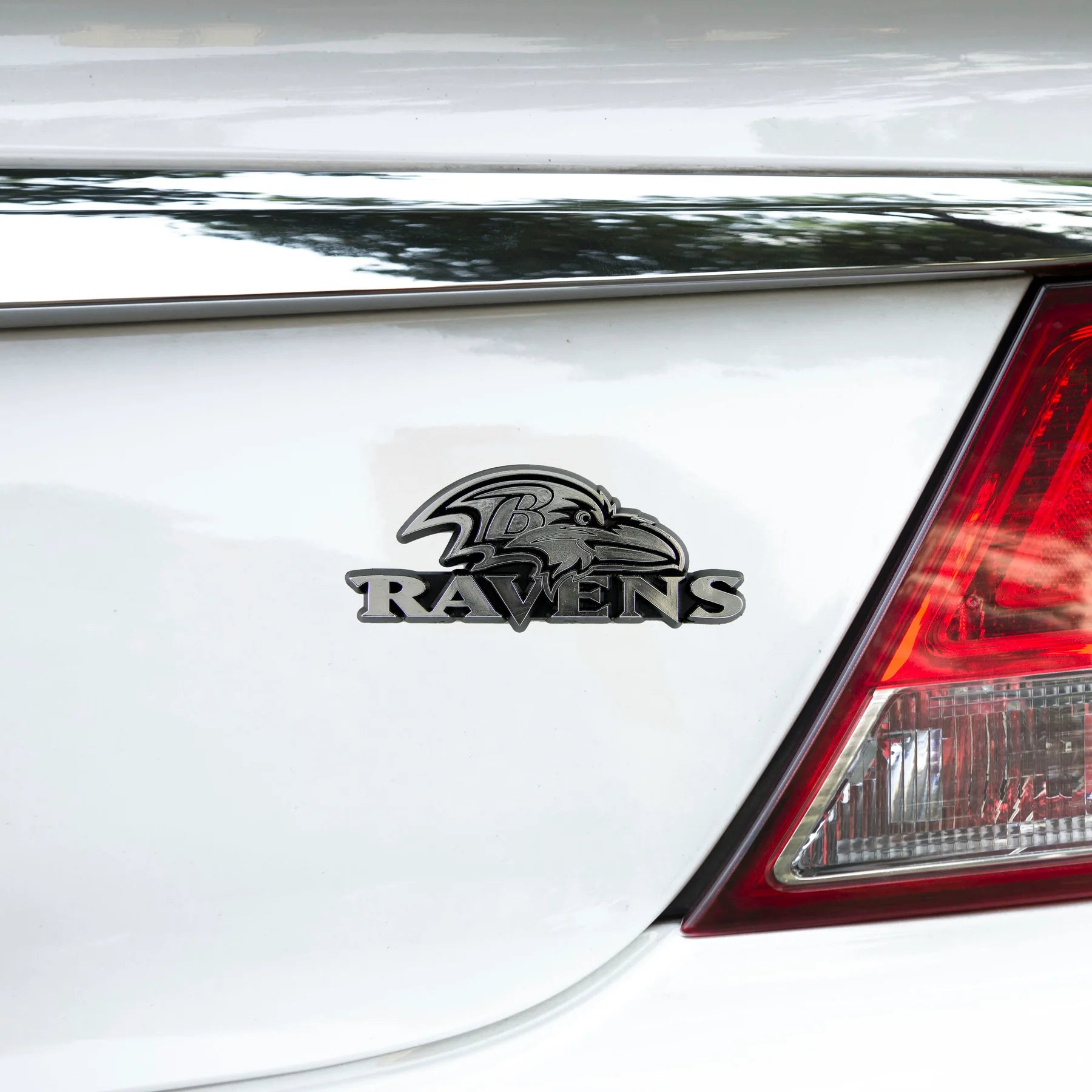 Auto Emblema Plástico Logo NFL Baltimore Ravens
