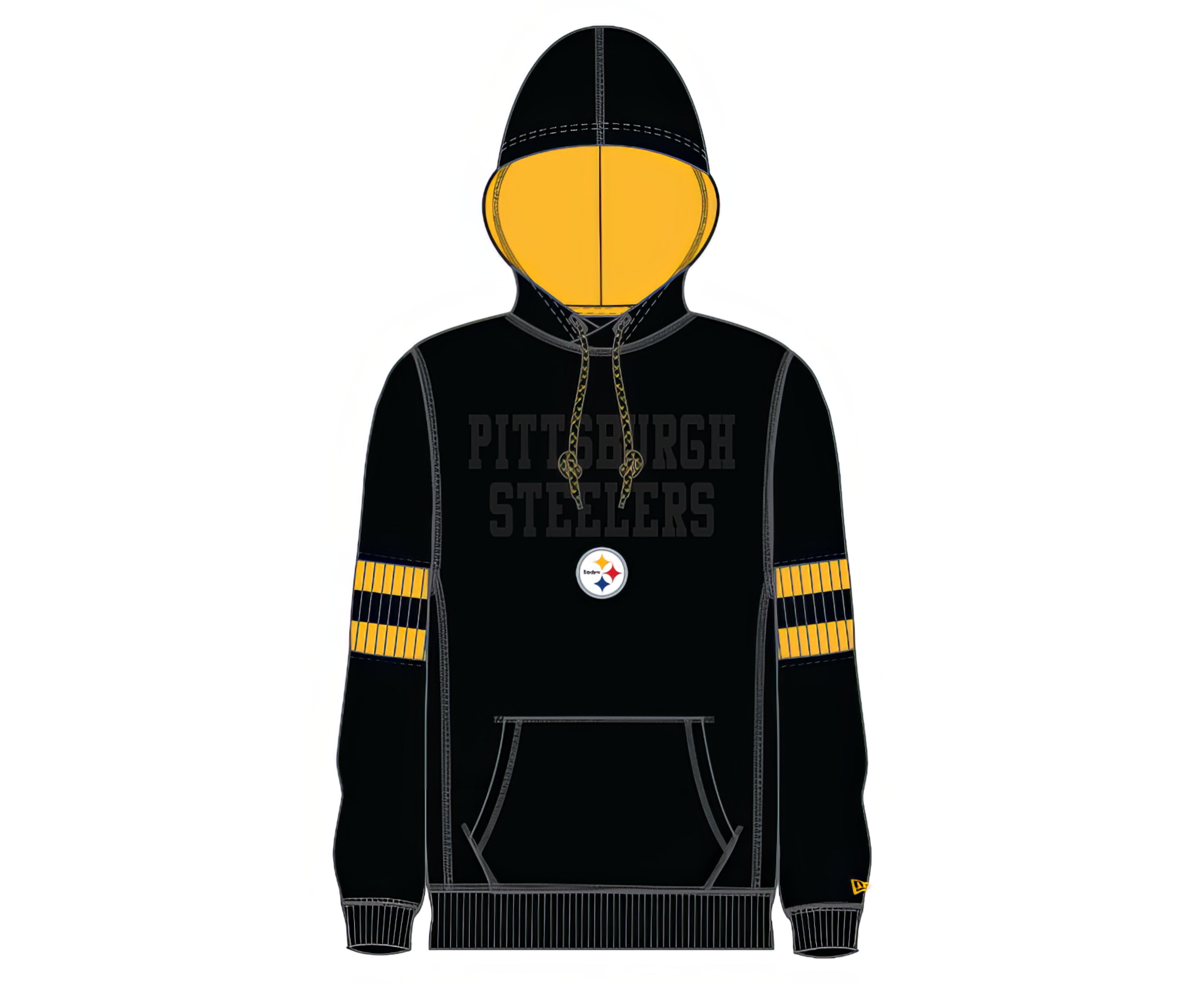 Sudadera New Era Sport Night 24 Pittsburgh Steelers