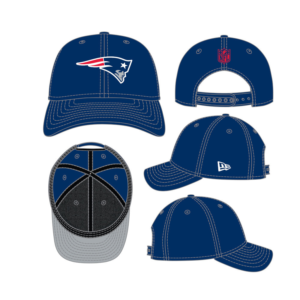 Gorra New Era 940 Team 25 NFL New England Patriots
