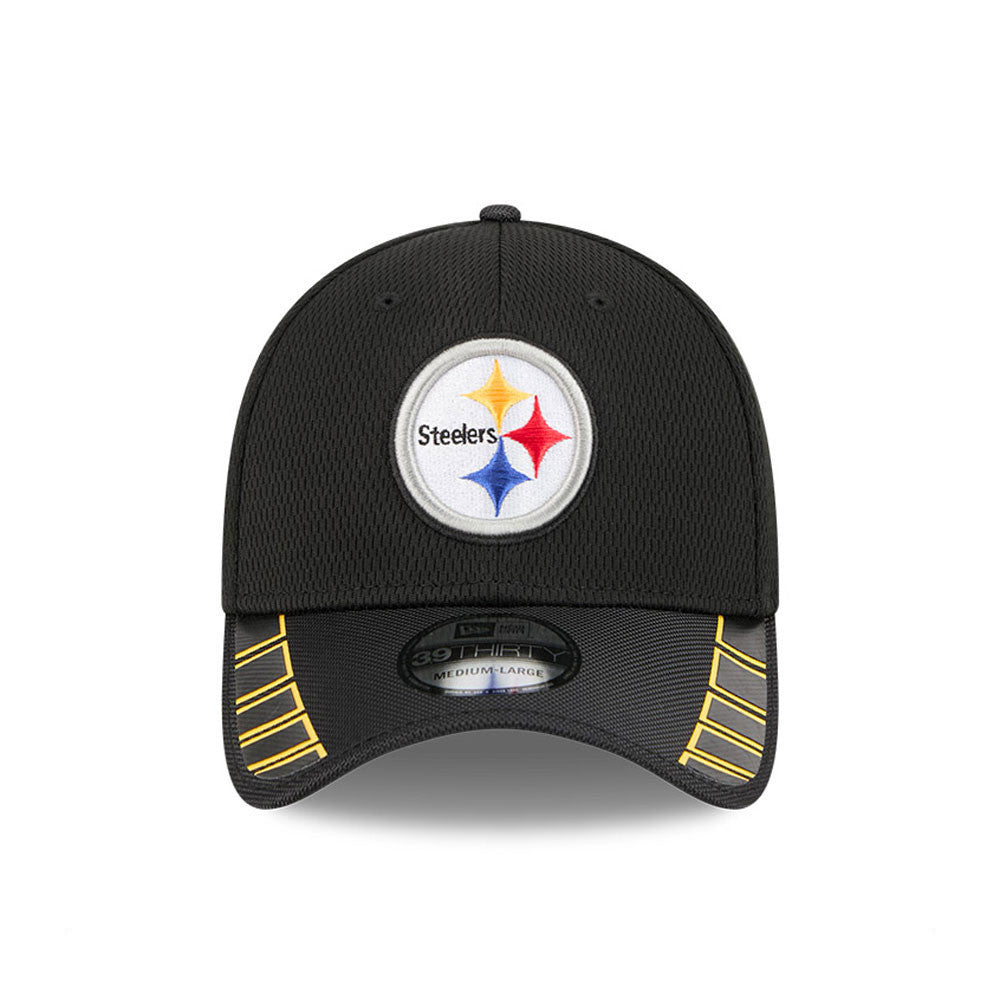 Gorra New Era 3930 Visor Hit 25 Steelers