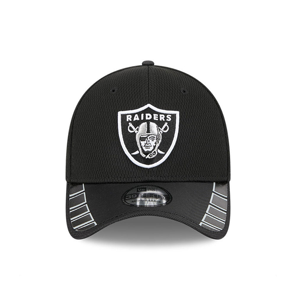 Gorra New Era 3930 Visor Hit 25 Raiders - NERIAS DEPORTES