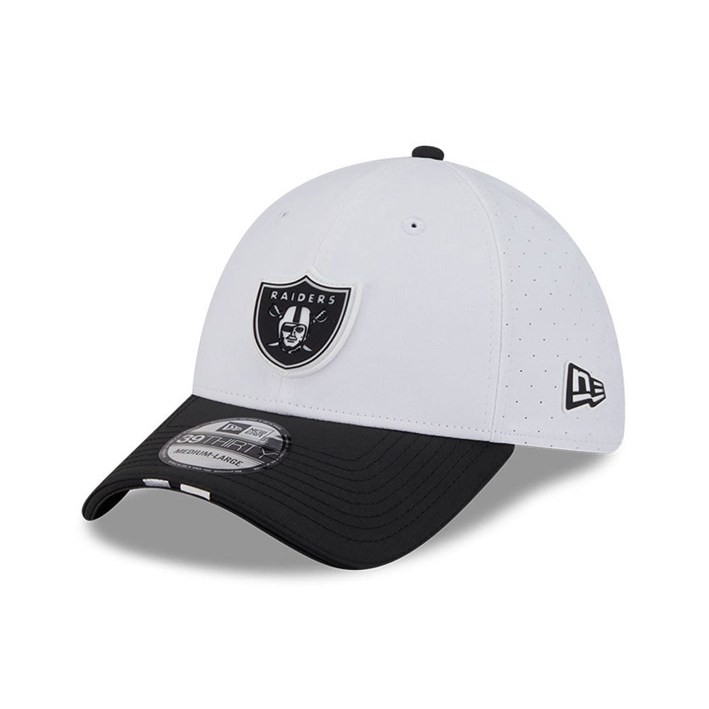 Gorra New Era 3930 Training 25 Las Vegas Raiders