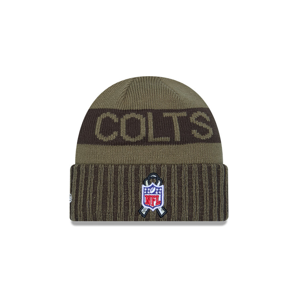 Gorro Sport Knit Salute To Service 25 Indianapolis Colts