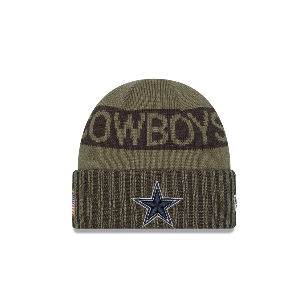 Gorro Sport Knit Salute To Service 25 Dallas Cowboys