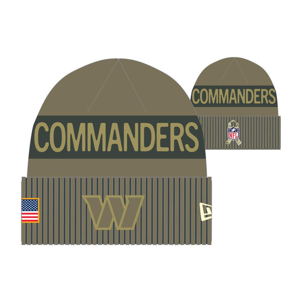 Gorro Sport Knit Salute To Service 25 Washington Commanders