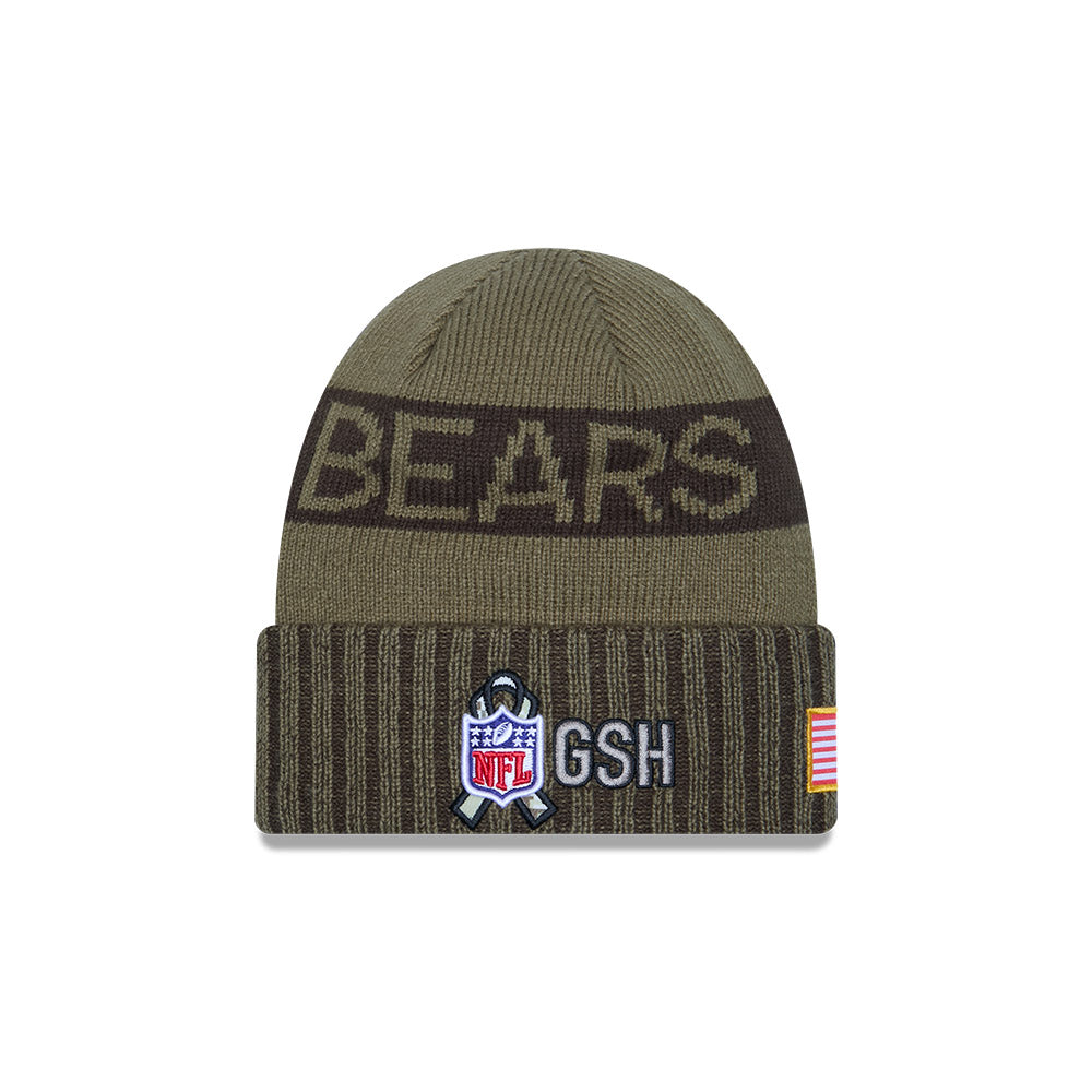 Gorro Sport Knit Salute To Service 25 Chicago Bears