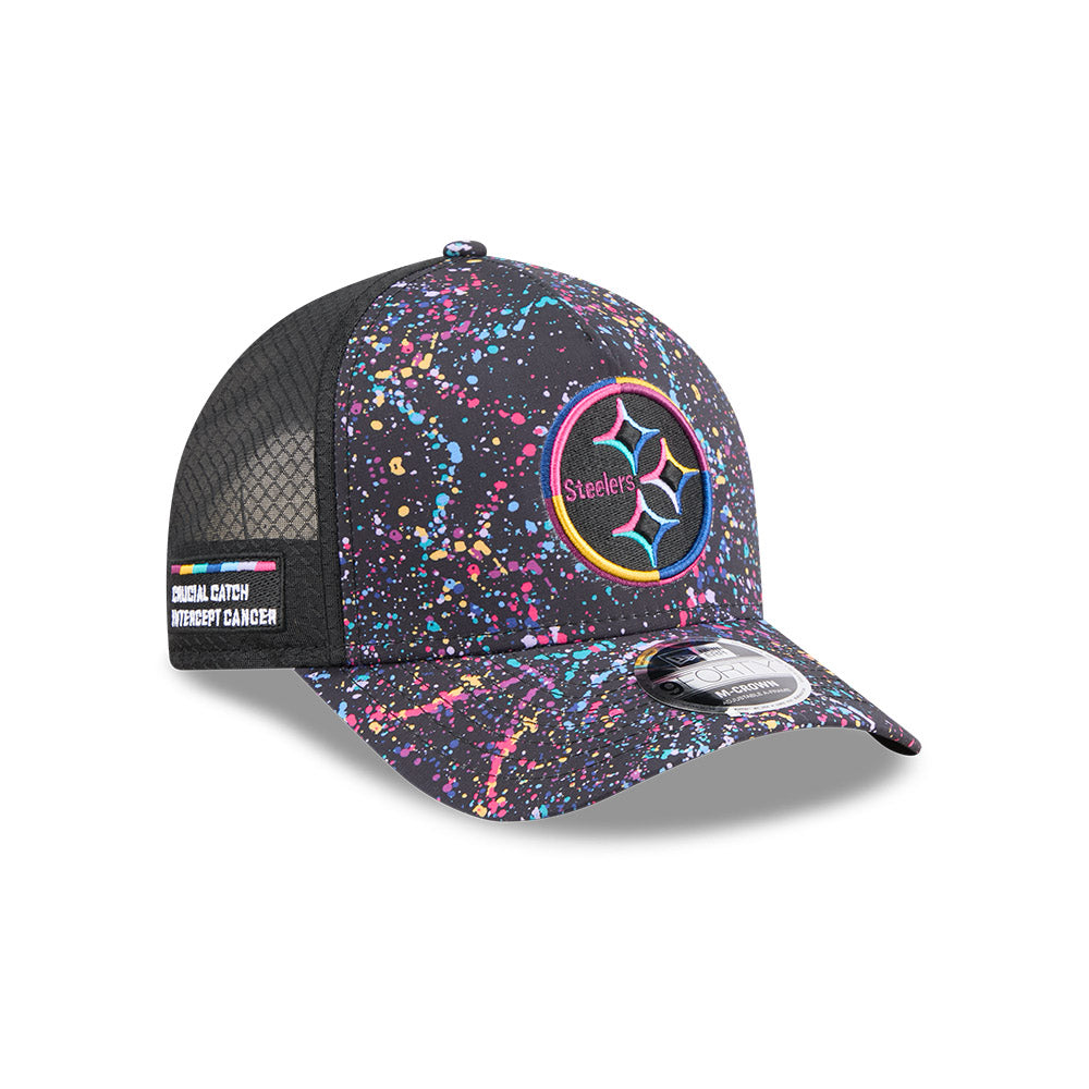 Gorra New Era 940 Crucial Catch 25 NFL Steelers - NERIAS DEPORTES