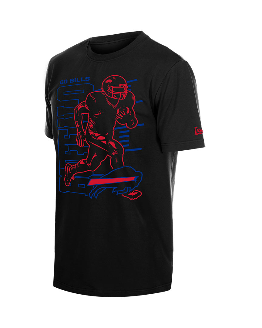 Playera New Era Training 26 Black NFL Buffalo Bills