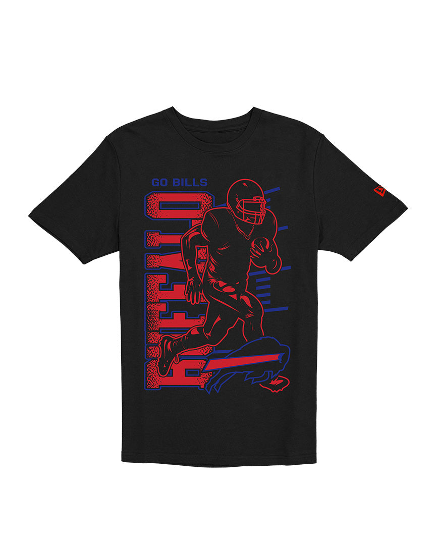 Playera New Era Training 26 Black NFL Buffalo Bills