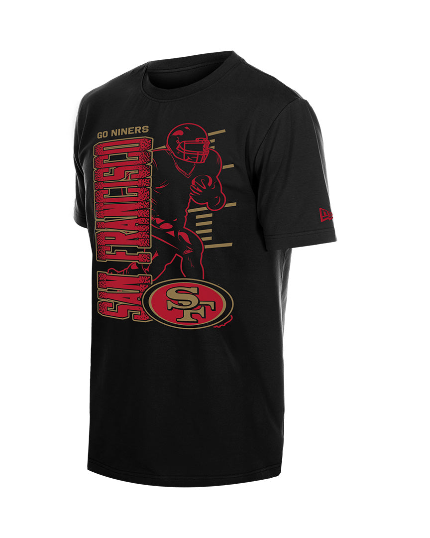 Playera New Era Training 26 Black NFL San Francisco 49ers
