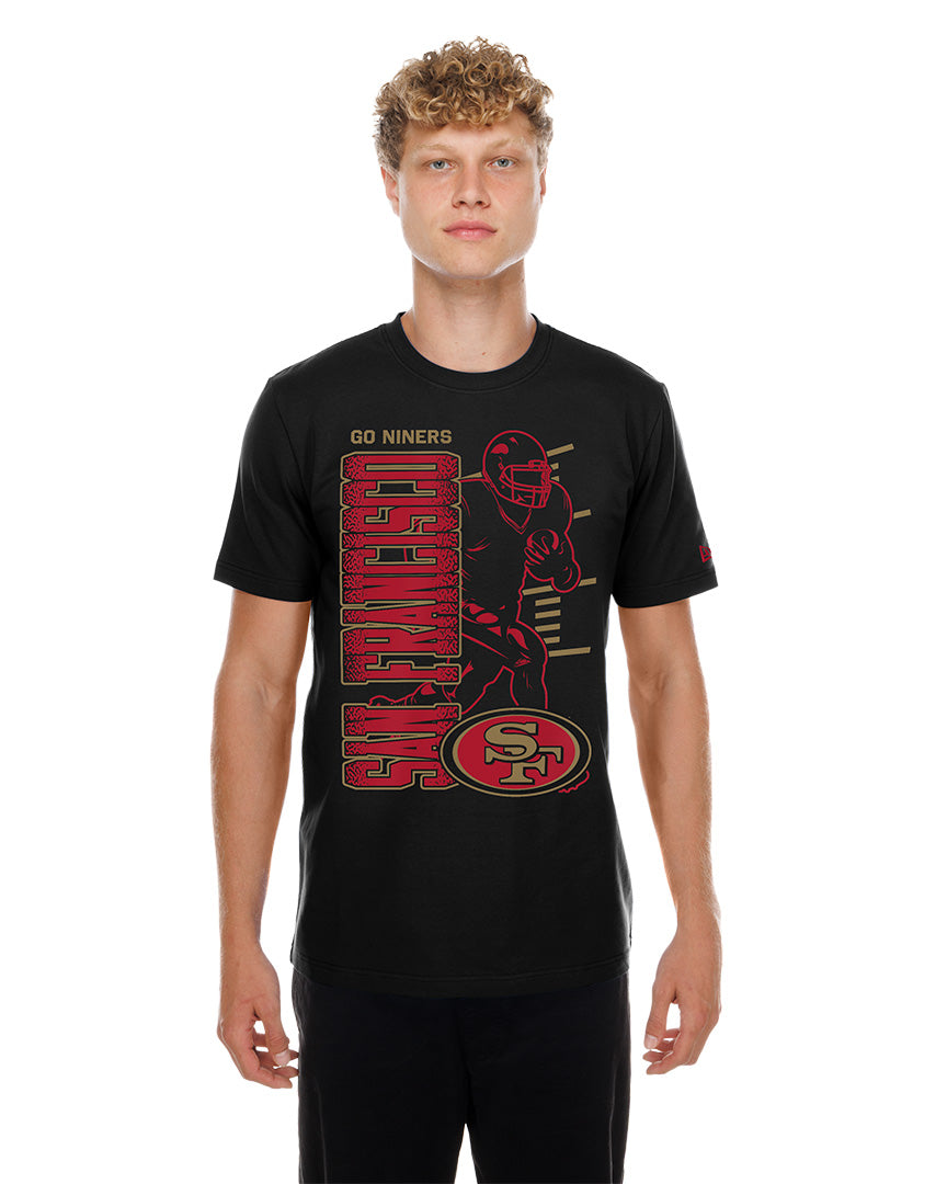 Playera New Era Training 26 Black NFL San Francisco 49ers