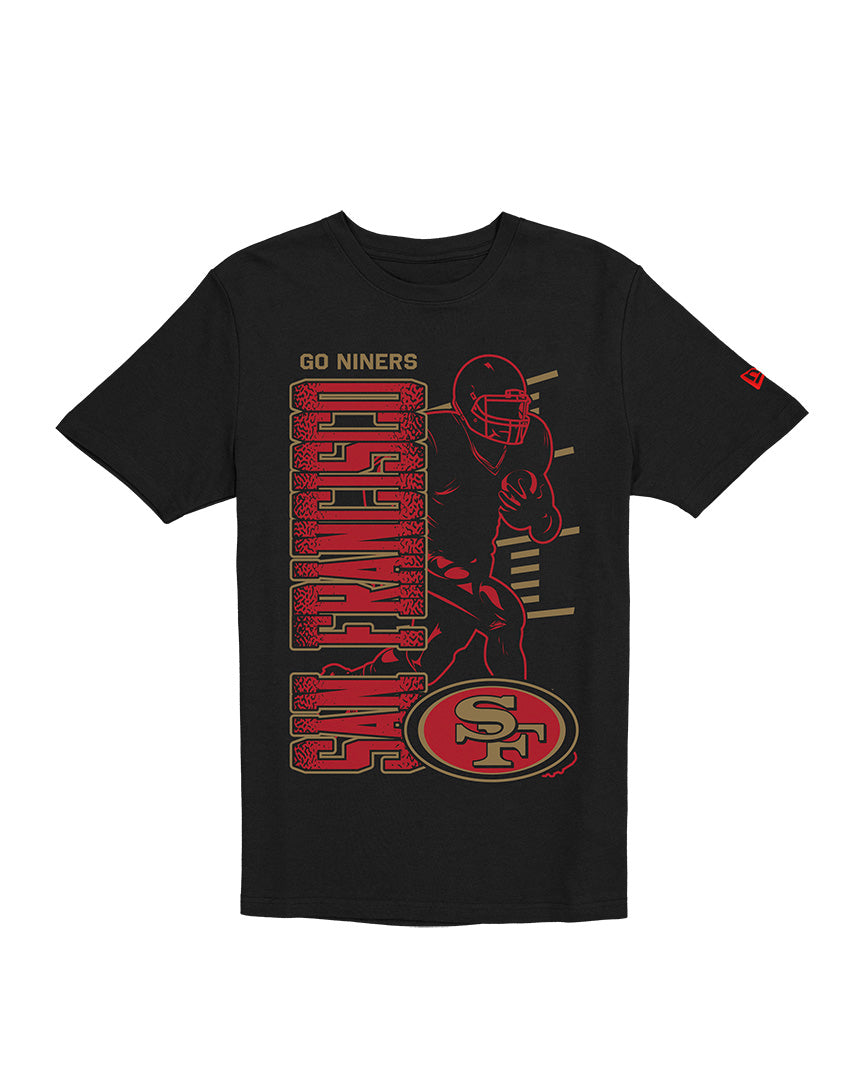 Playera New Era Training 26 Black NFL San Francisco 49ers