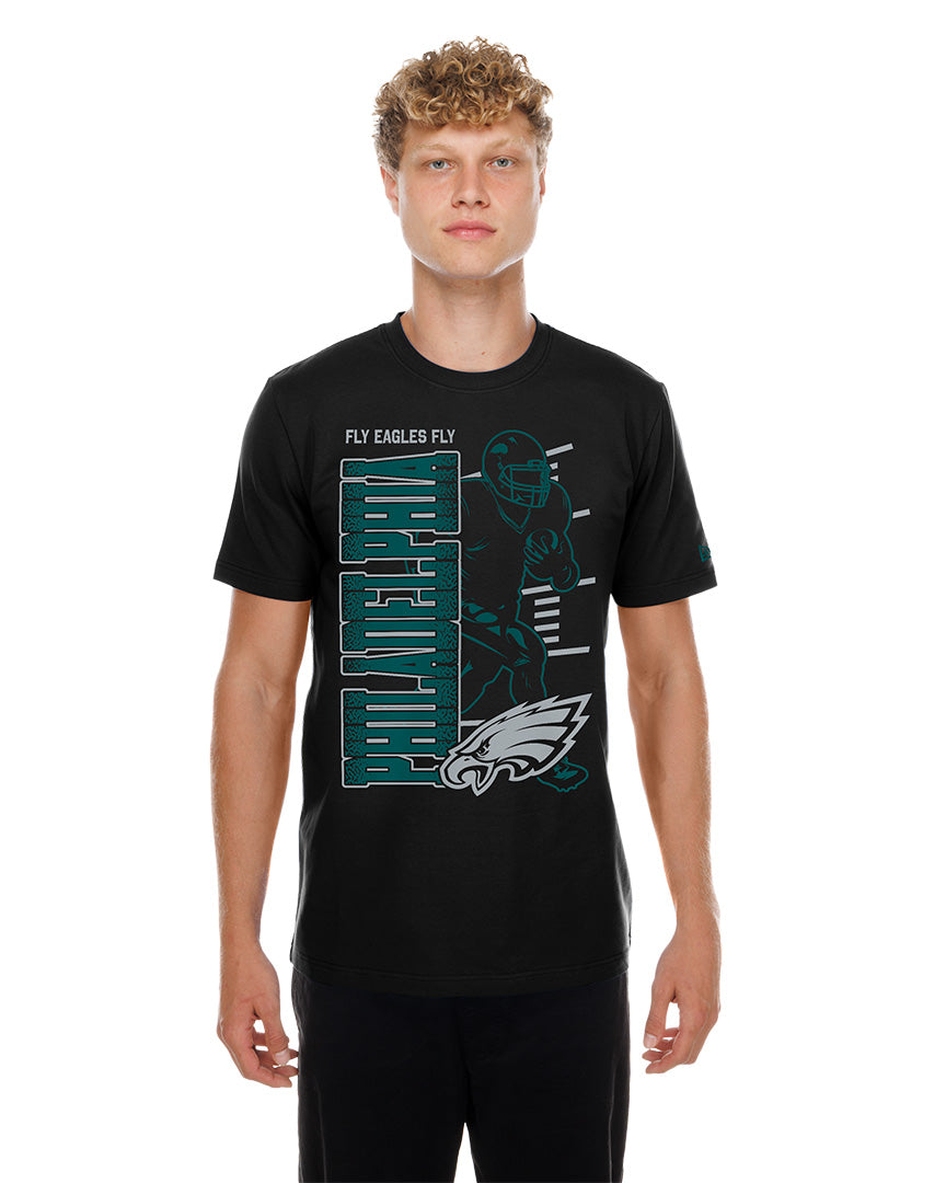 Playera New Era Training 26 Black NFL Philadelphia Eagles