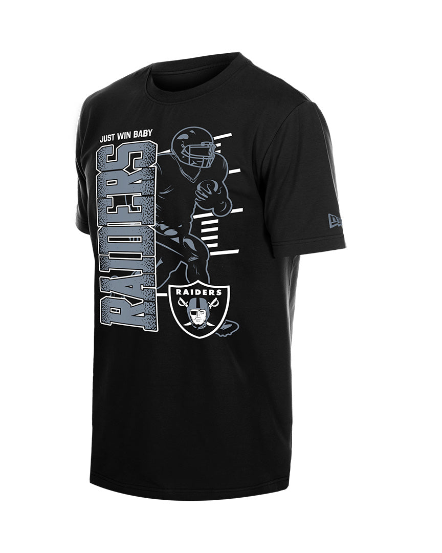Playera New Era Training 26 Black NFL Las Vegas Raiders