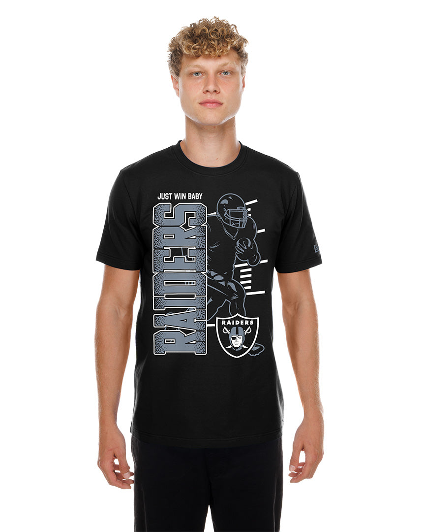 Playera New Era Training 26 Black NFL Las Vegas Raiders