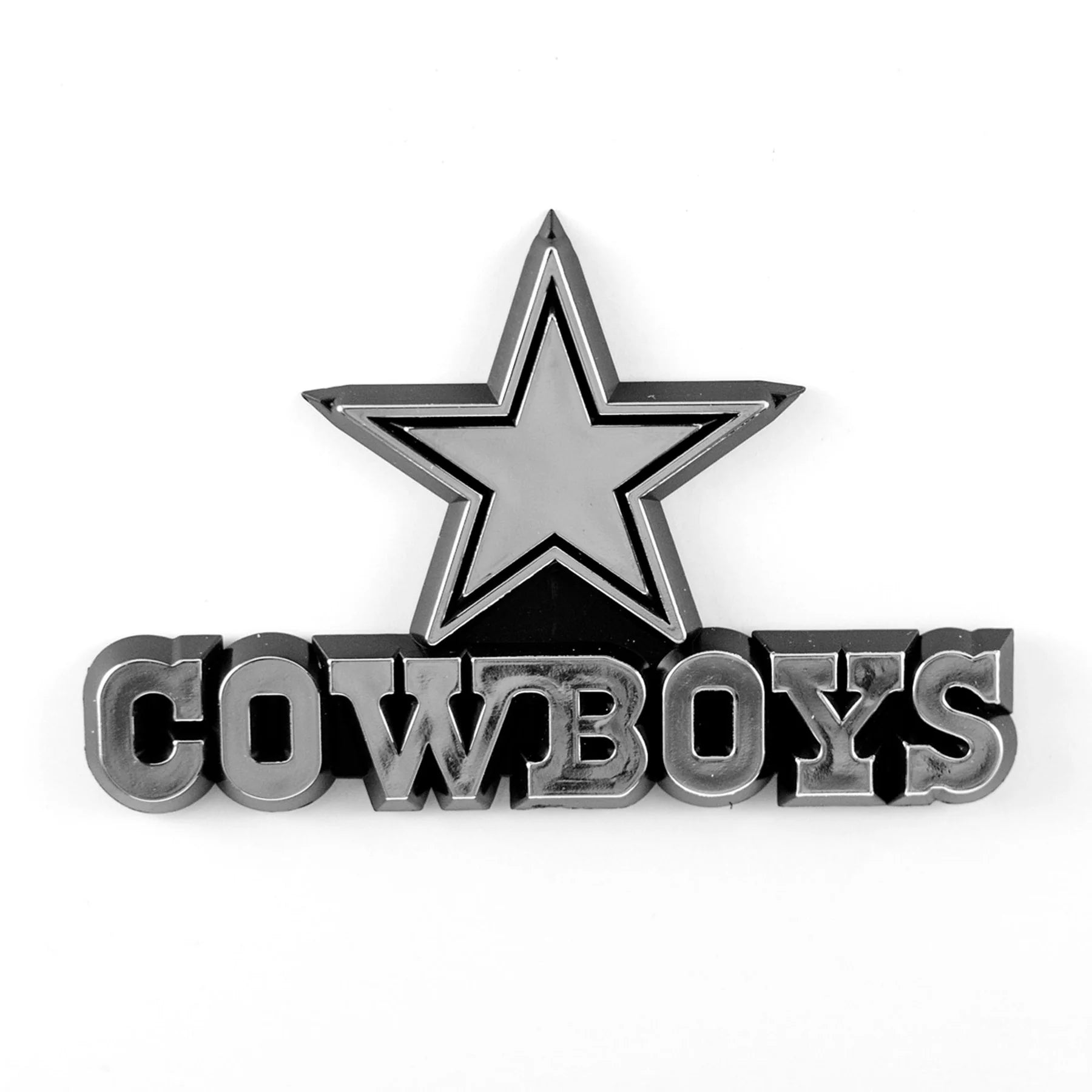 Auto Emblema Plástico Logo NFL Dallas Cowboys
