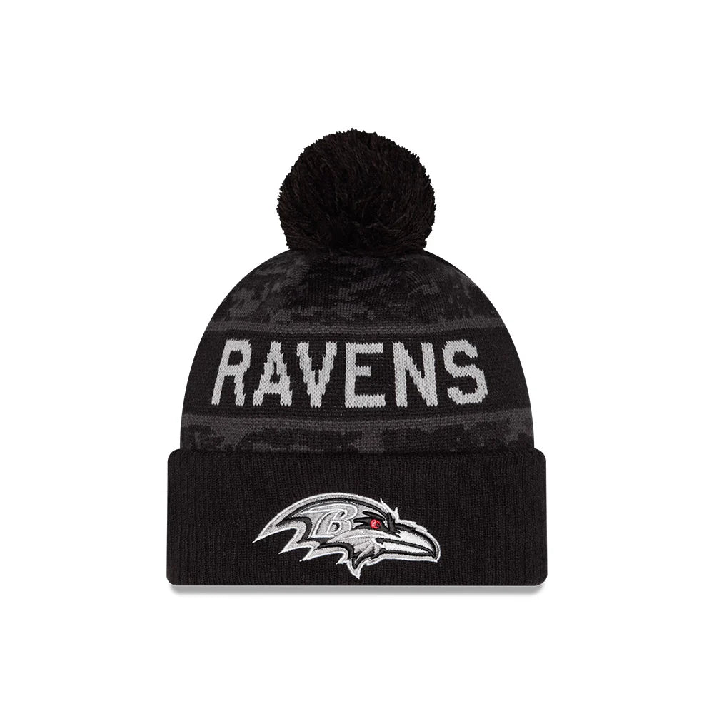 Gorro Sport Knit 26 Salute To Service Ravens
